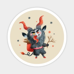 Cute Krampus Magnet